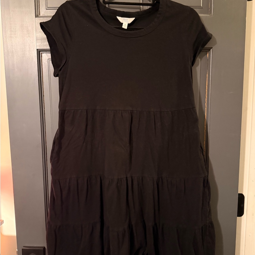 Time and Tru Classic Black Top